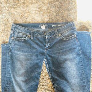 Vintage Silver Jeans Dark Blue